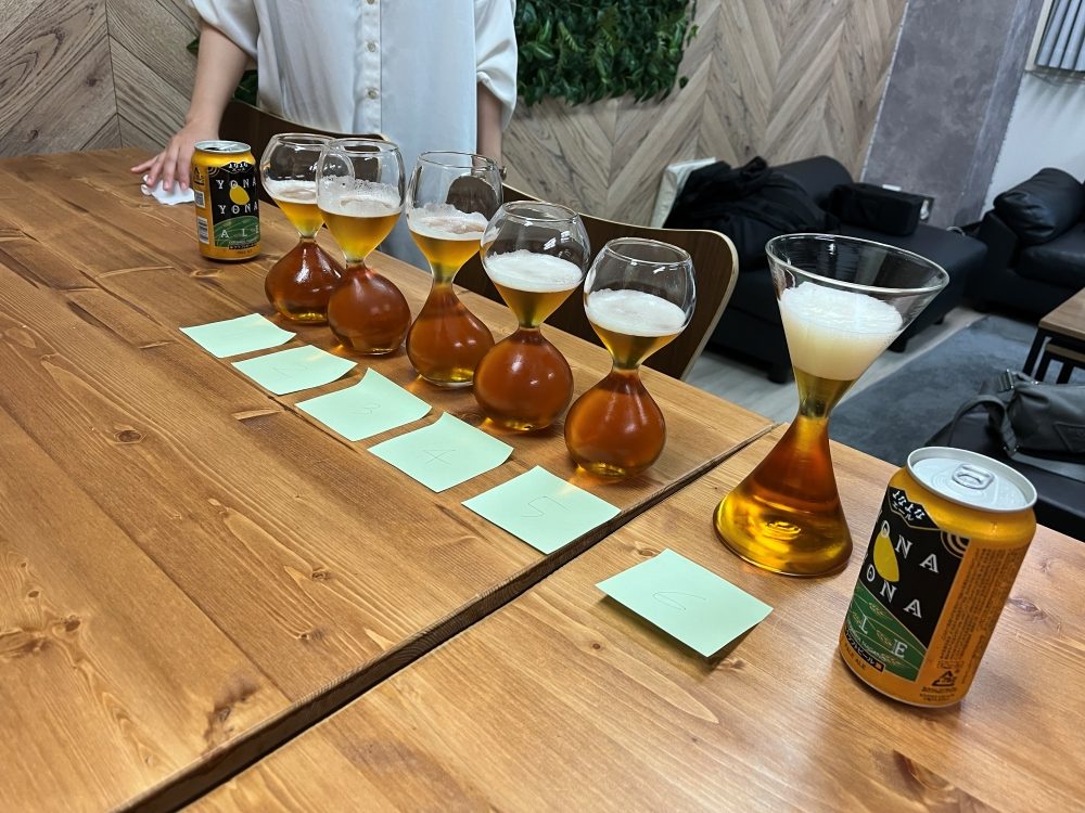 適正飲酒を実現する“飲みづらい”グラス「ゆっくりビアグラス」開発