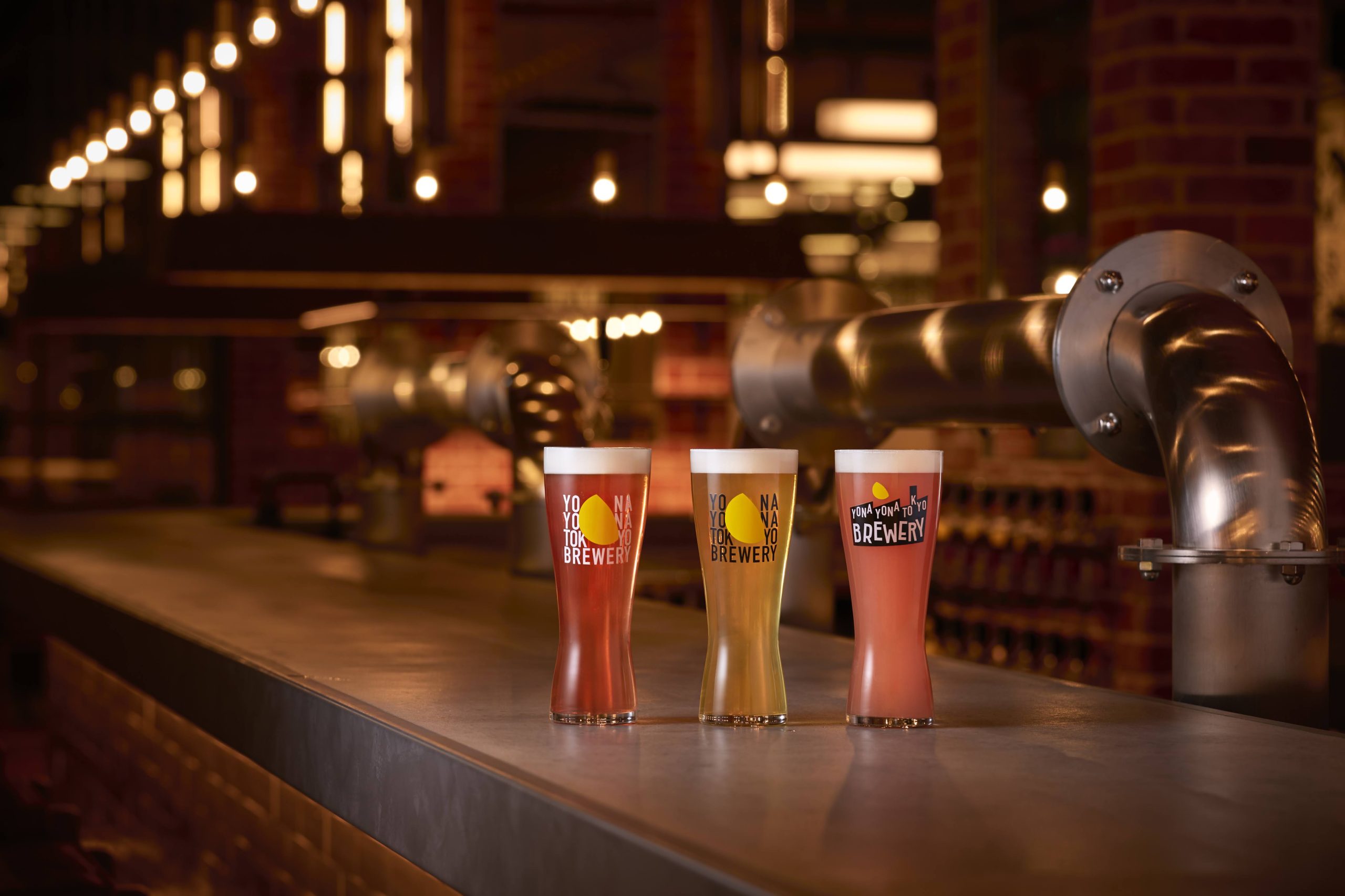 日本最大の駅直結クラフトビール醸造所併設型レストラン 「YONA YONA TOKYO BREWERY」3月30日品川に開業 【初公開】ビール／フード情報・施設写真　開業時は桜を使ったビールなどが登場