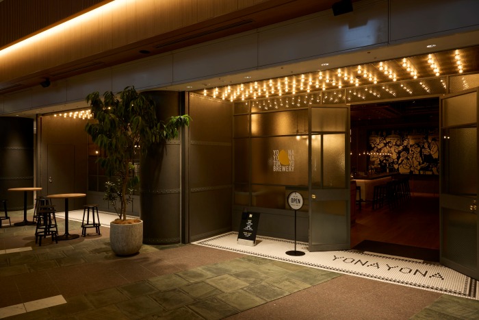 YONA YONA TOKYO BREWERYの外観